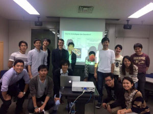Post.Doc David Meder visits the Laboratory for Rehabilitation Neuroscience at Keio University