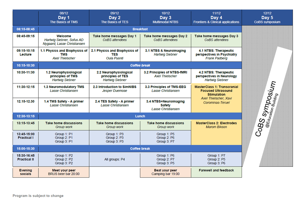 CoBS 2025 program