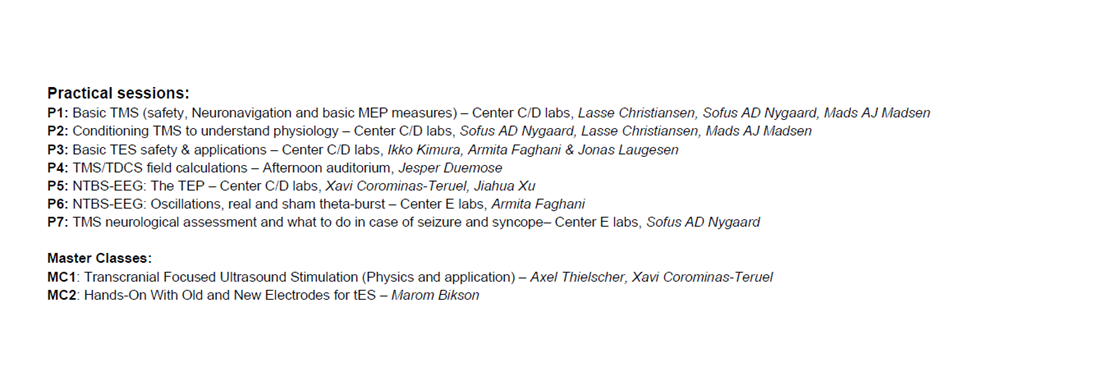 CoBS 2025 practical sessions