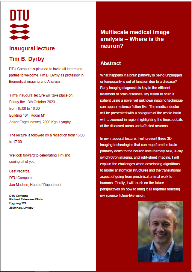 Dyrbu inaugural lecture