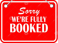 FULLY BOOKED SIGN