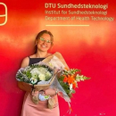 Sophie Arndt defended her master's thesis with success