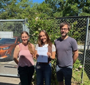 Congratulations to Beatriz Neto de Jesus
