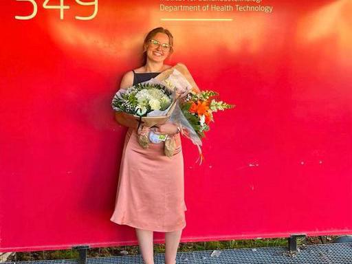 Sophie Arndt defended her master's thesis with success